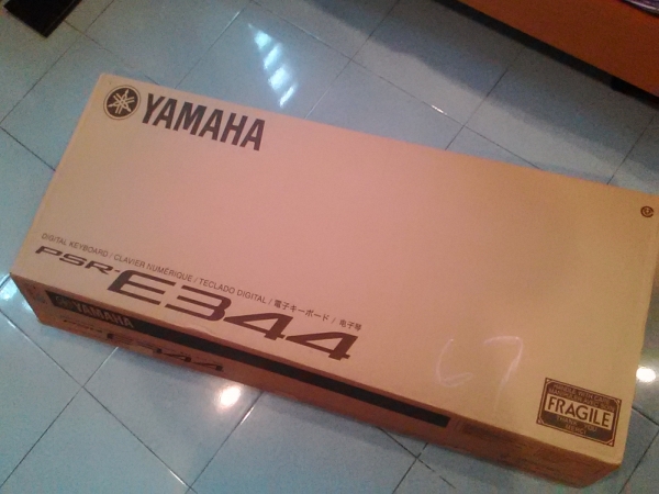 ขายคีย์บอดร์ดไฟฟ้า Yamaha PSR-E344 (สเปคเหมือนE343), รหัส aab5504075
